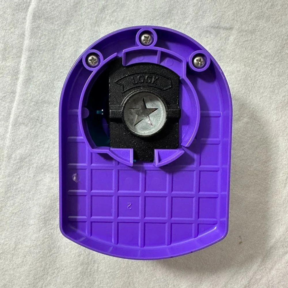 Paper Press and Punch Interchangeable Base with Star Punch